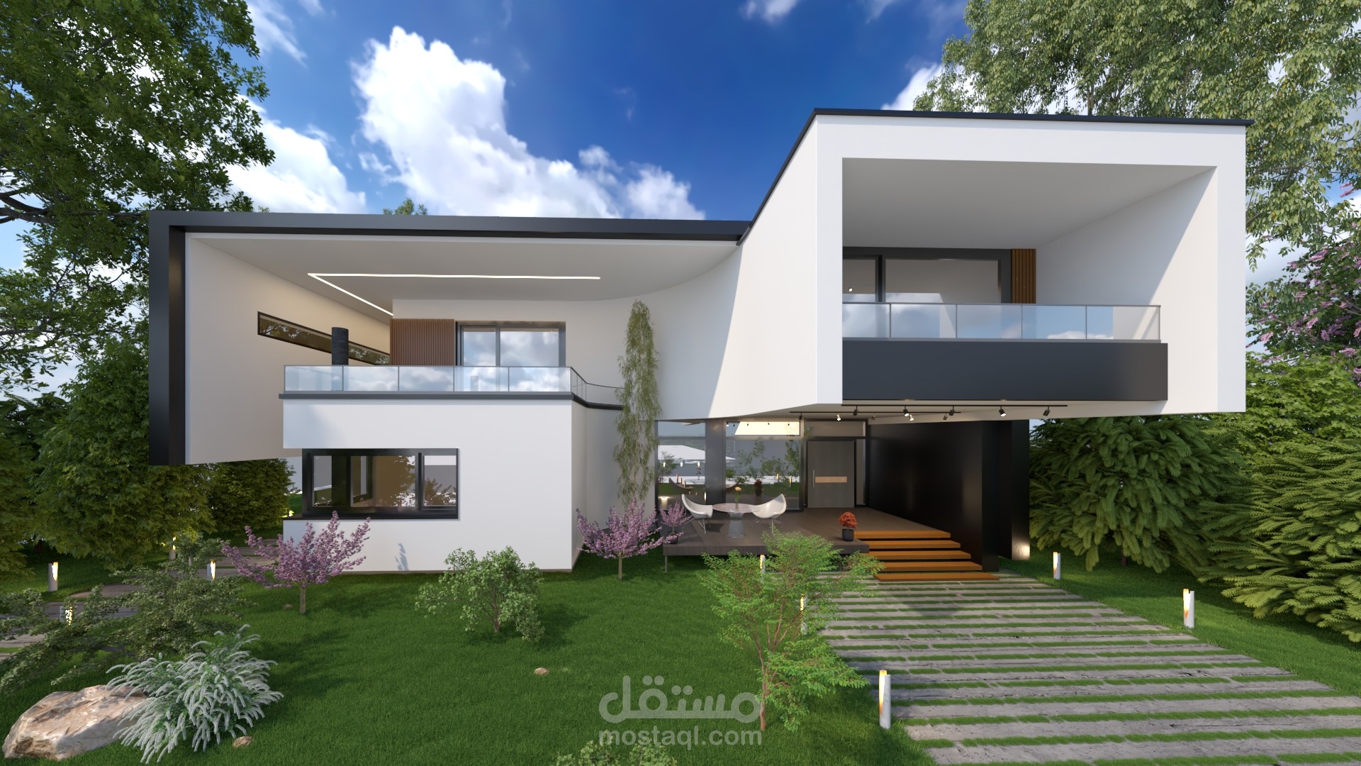 نمذجة 3D لتصميم مسبق وإظهار واقعي (Realistic Render )