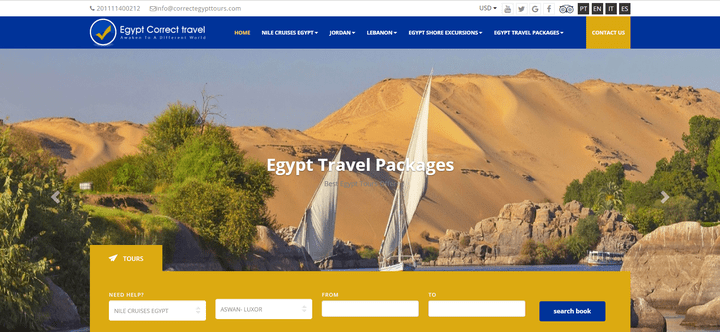 Correct Egypt (تطبيق ويب)