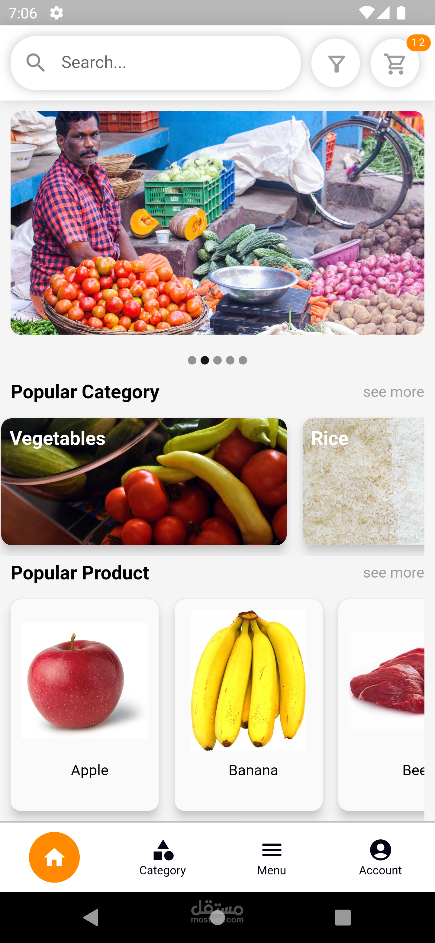 Mingo Shop Application