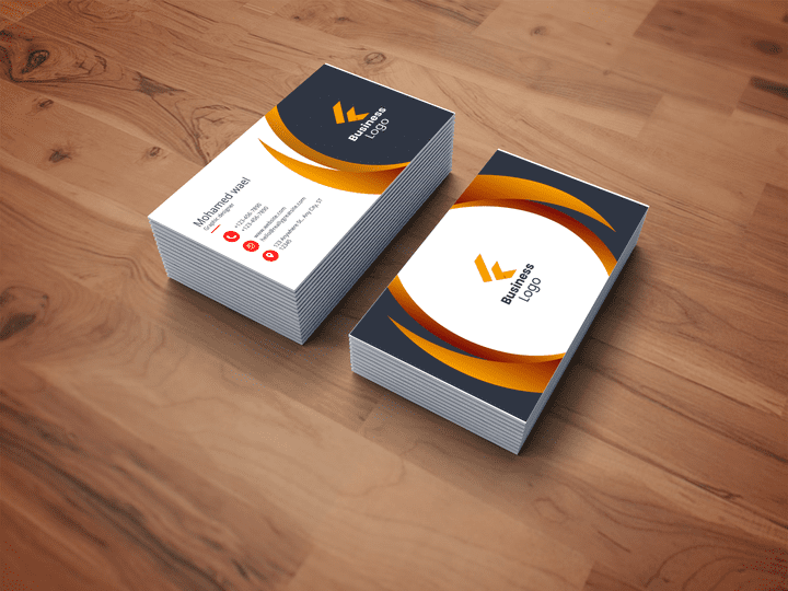 كارت عمل business card