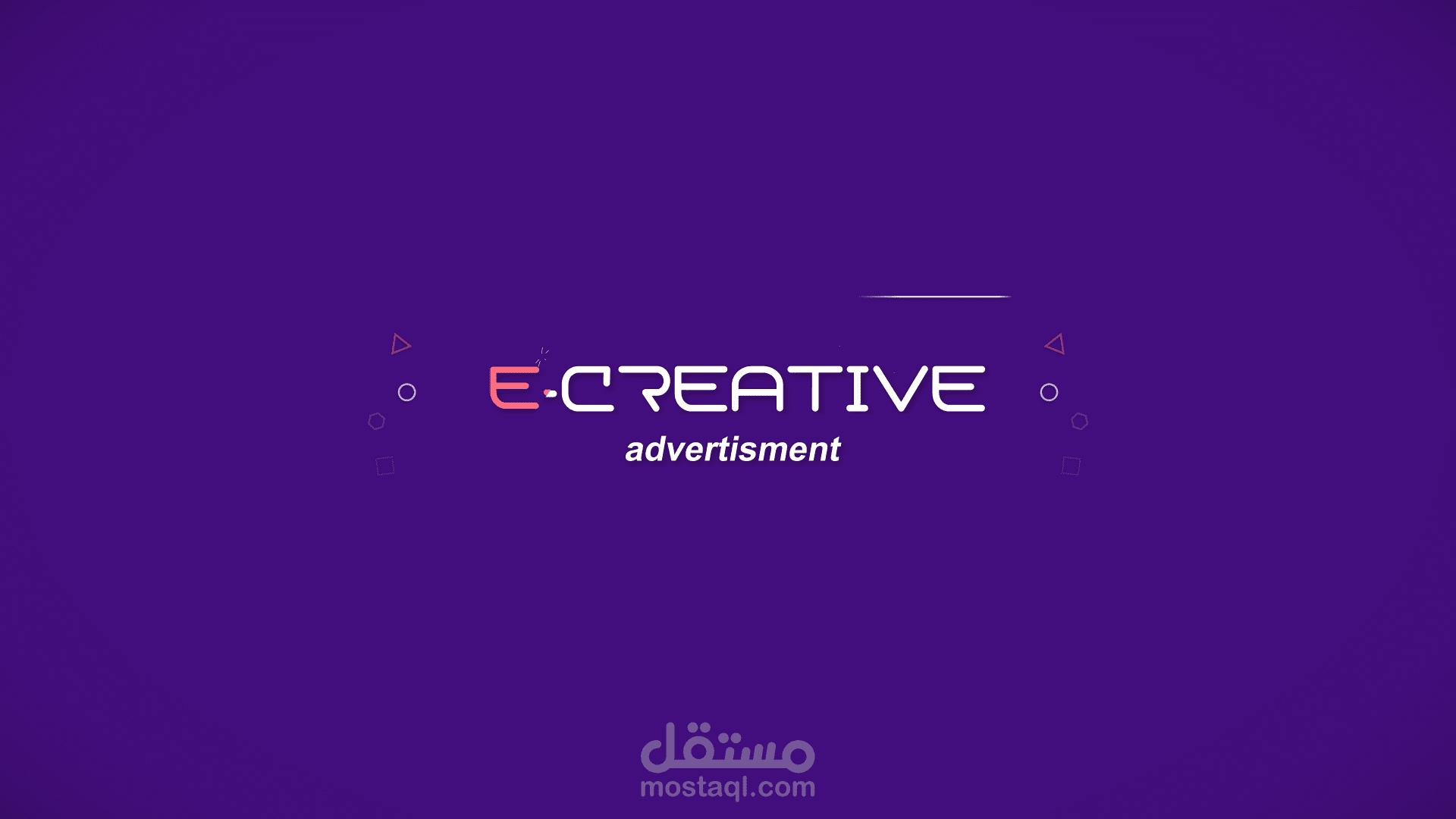 مقطع موشن جرافيك ecreative advertisement ad