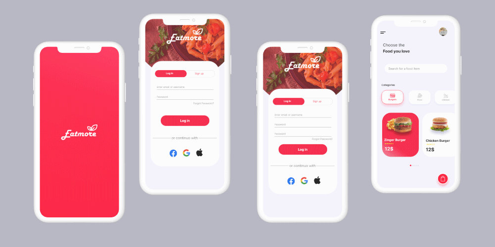 UI/UX application