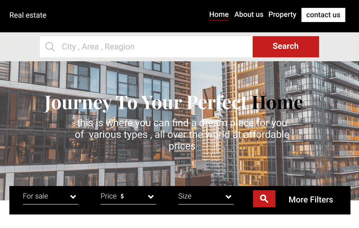 real estate website