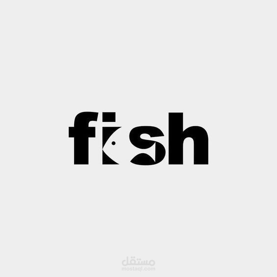 (صورة السمكة المدمجة في كلمة "Fish")، والذي يوحي بالذكاء، الانسيابية، الصيد الدقيق للفرص، الفطنة، والقدرة على التكيف