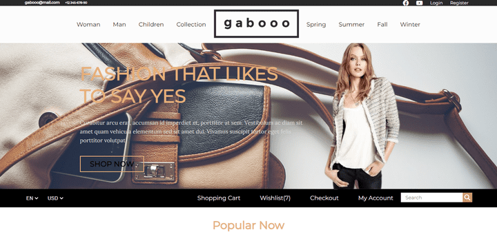 Gaboo Fashion Store