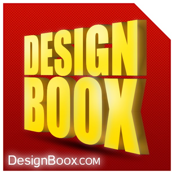 شعار 3D لموقع تصميمات