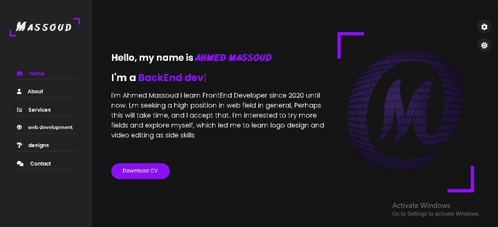 Massoud New portfolio