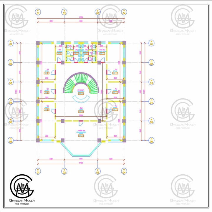 رسم مخططات هندسة معمارية بإتوكاد Autocad محترف و بأقل تكلفة