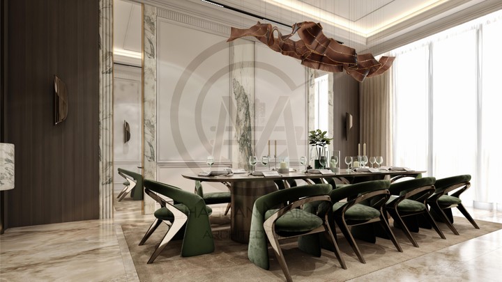 LUXURY DINNING ROOM IN KSA