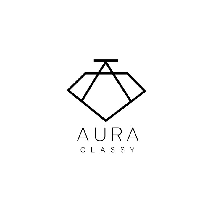 تصميم شعار لبراند aura للعطور