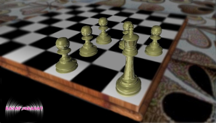 شطرنج ثلاثية الابعاد
