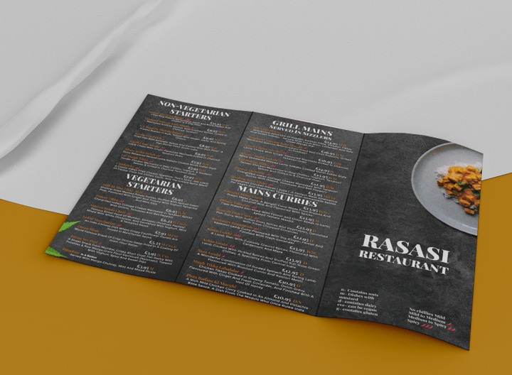 Menu Design