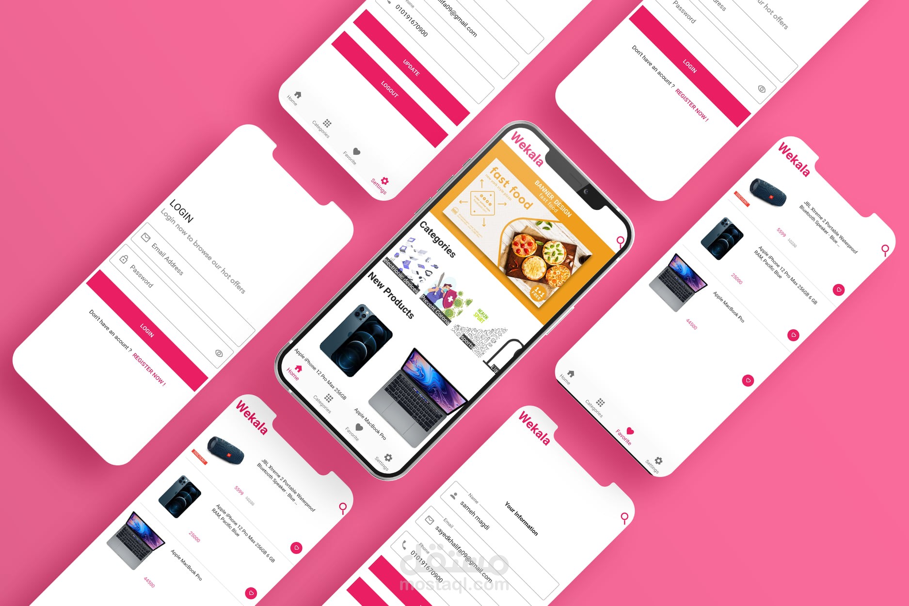 e-commerce app