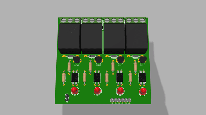 4 Output Relay Module