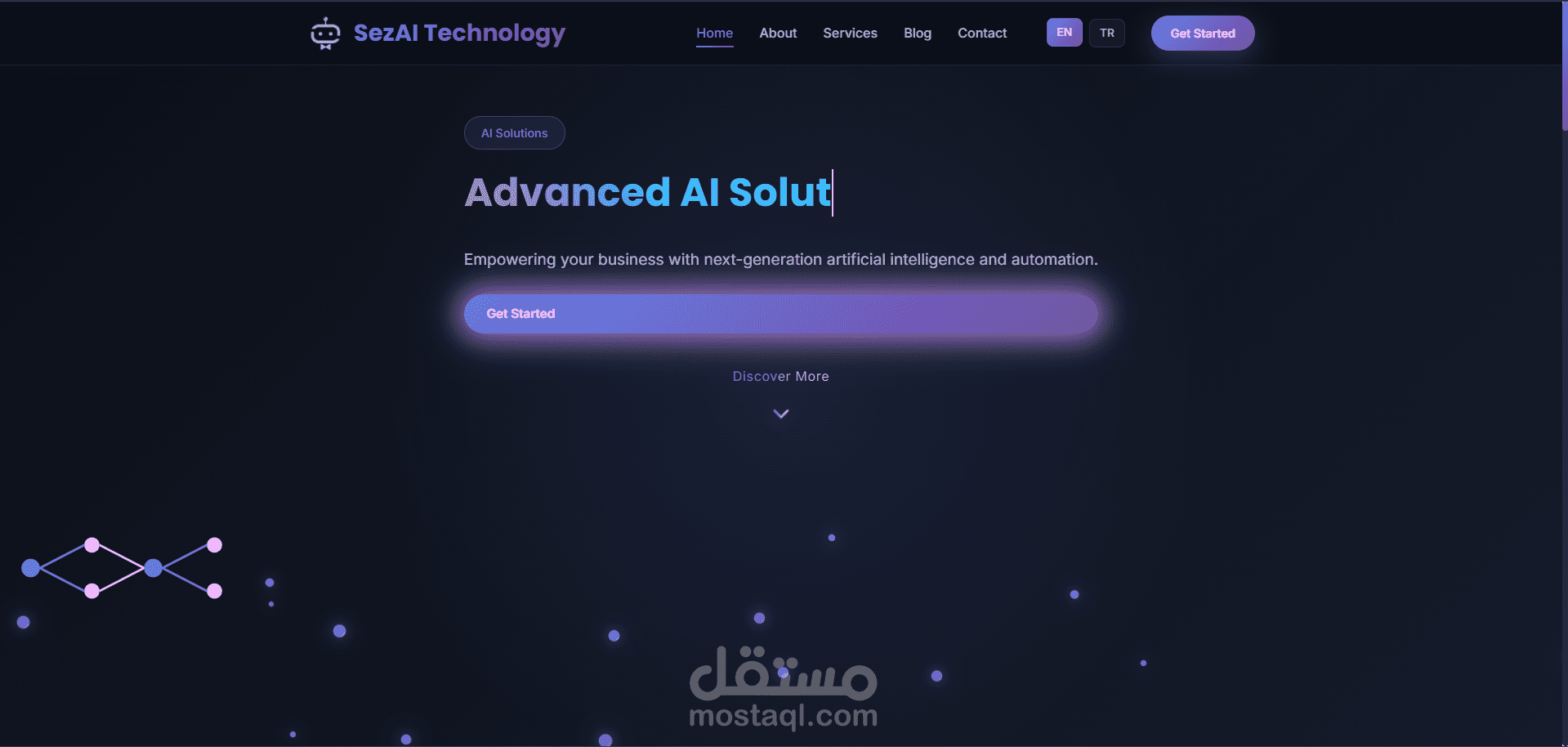 ? SezAI Technology – منصة شركة تكنولوجيا ذكاء اصطناعي