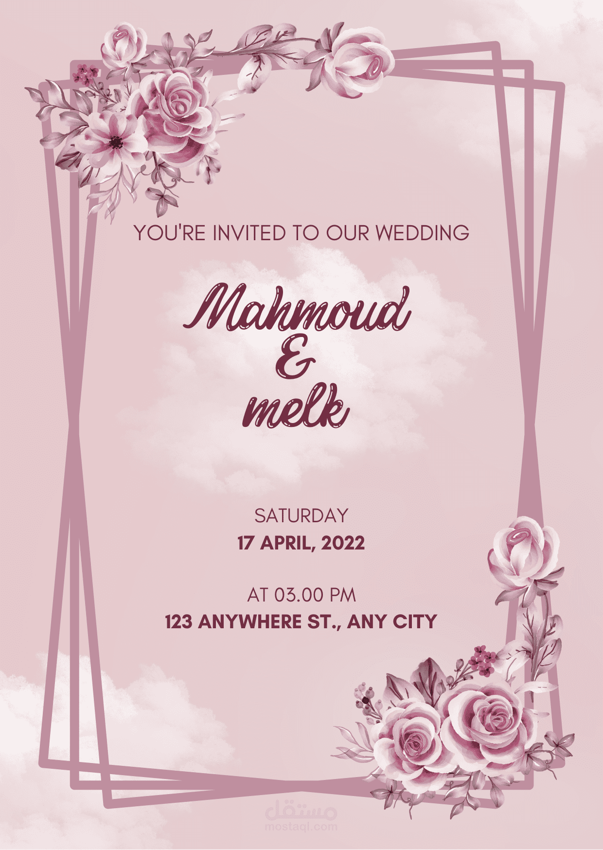 wedding invitation