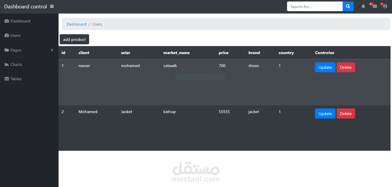 Simple Dashbord | مستقل