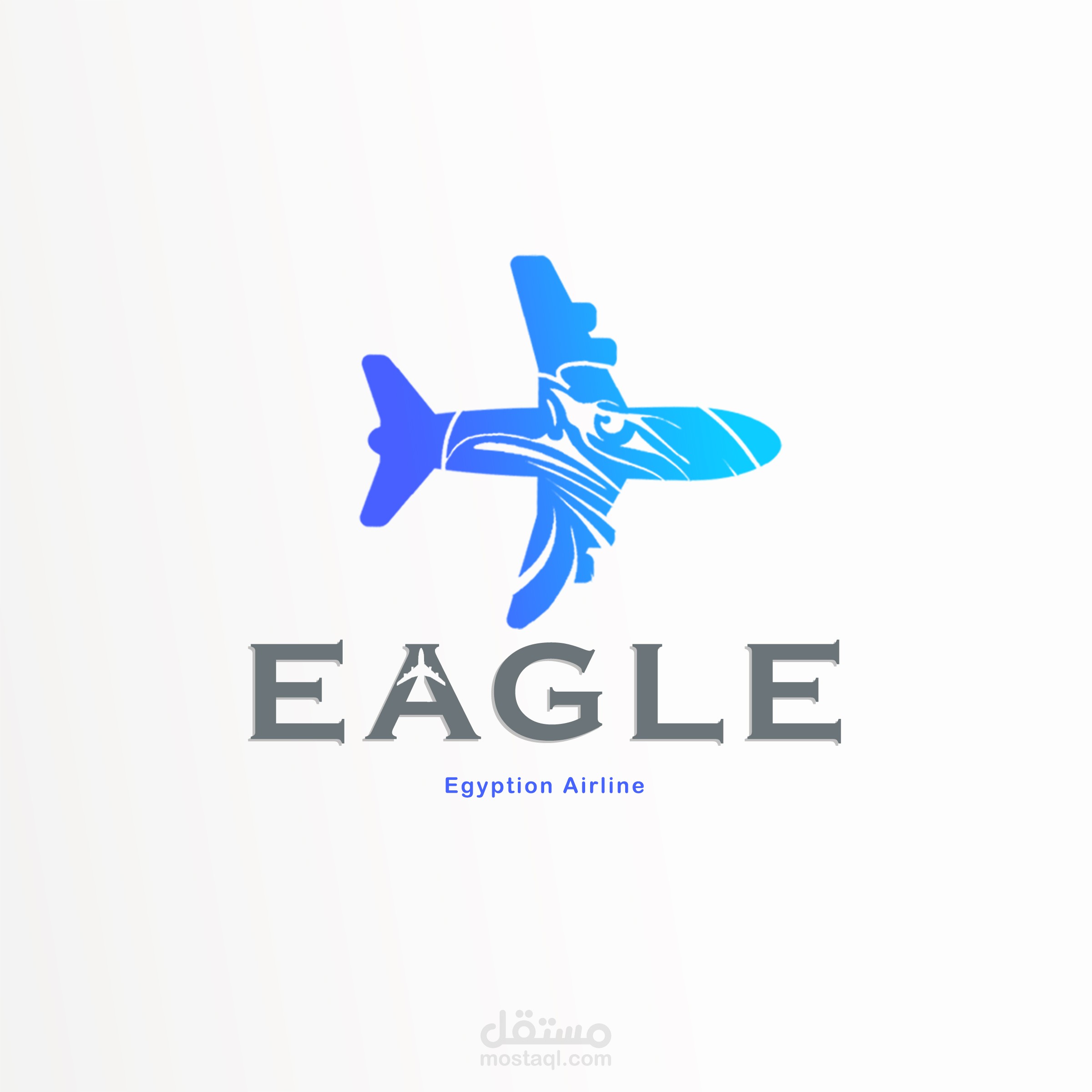 شعار لشركة طيران " EAGLE "