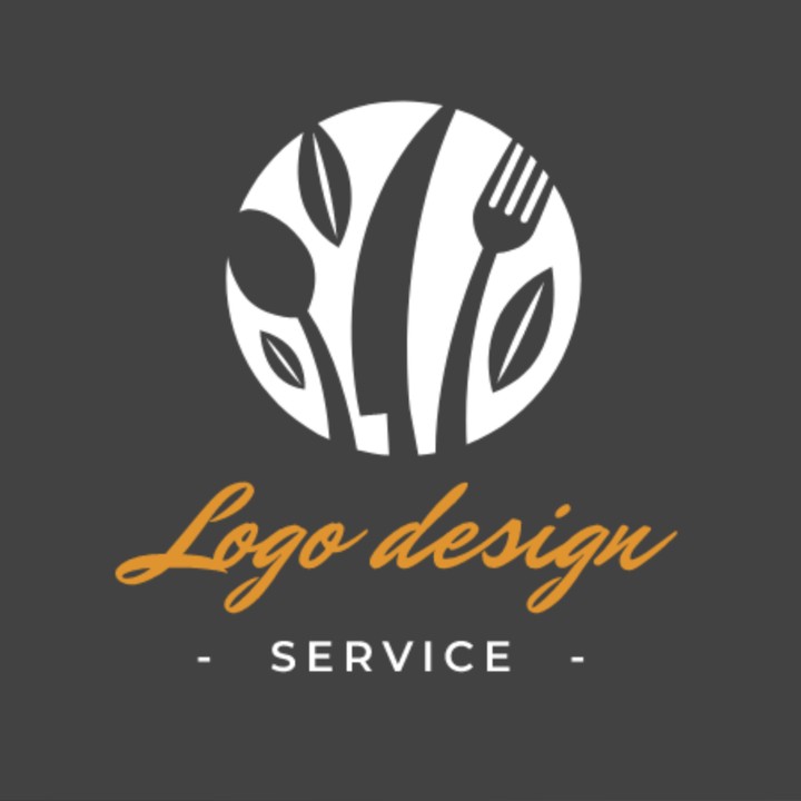 تصميم لوجو مطعم احترافي logo design