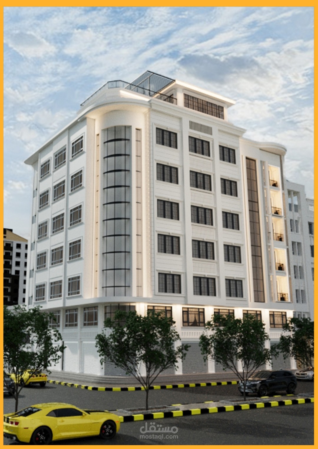 تصميم عمارة سكنيه
