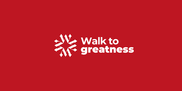 Walk to greatness: Logo design & Visual Identity