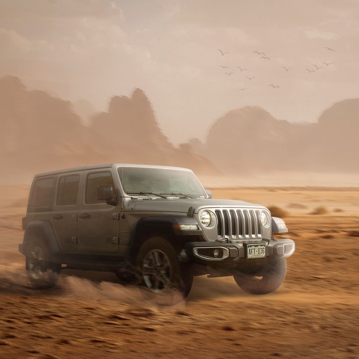 تمصميم اعلان لي سيارت JEEP