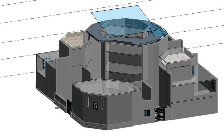 مقترح تصميم قلعة الأسرة(تصميم أولي لمنزل  متوسط متميز بمساحات خاصة مفتوحة ؛ومظهر فخم)