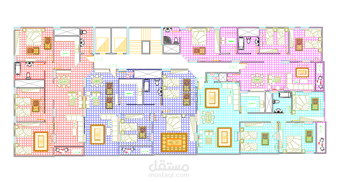 تصميم برج سكنى