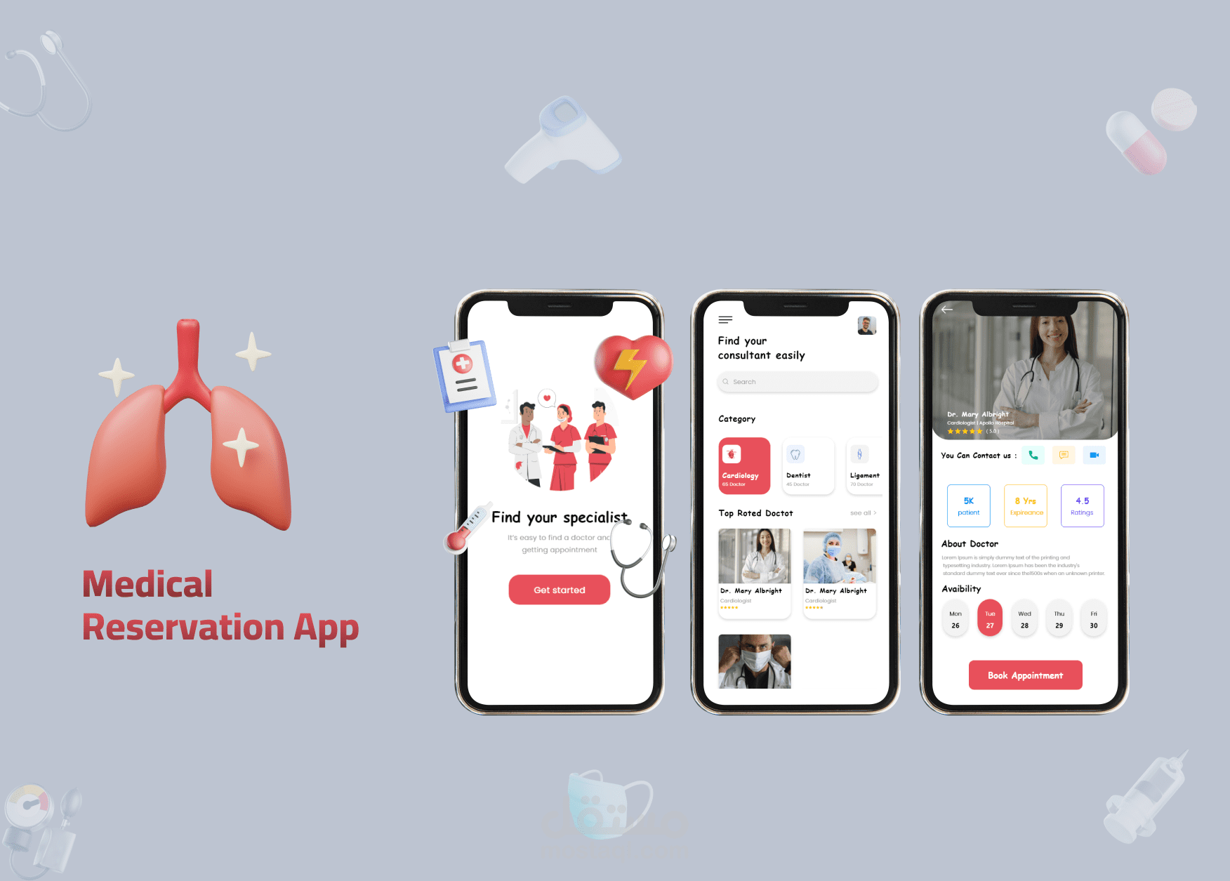 Doctor App Design UI