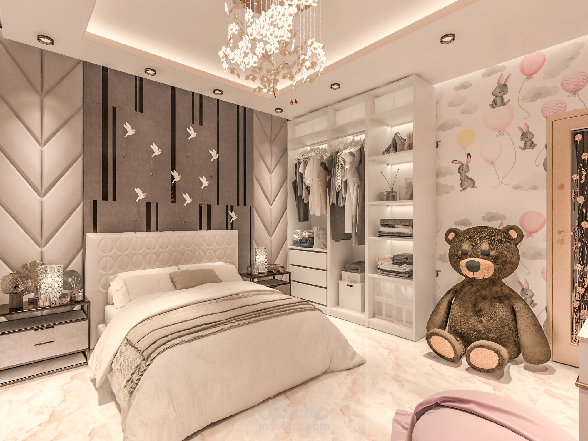 غرفة بنت - Girl Bedroom