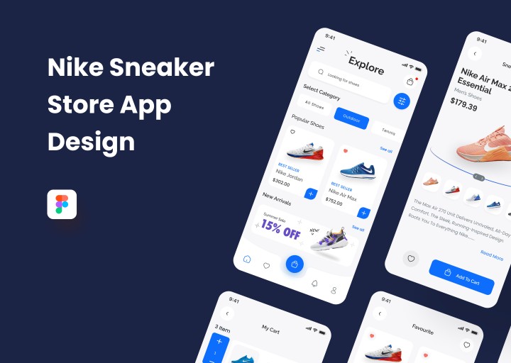 UX/ UI App Nike