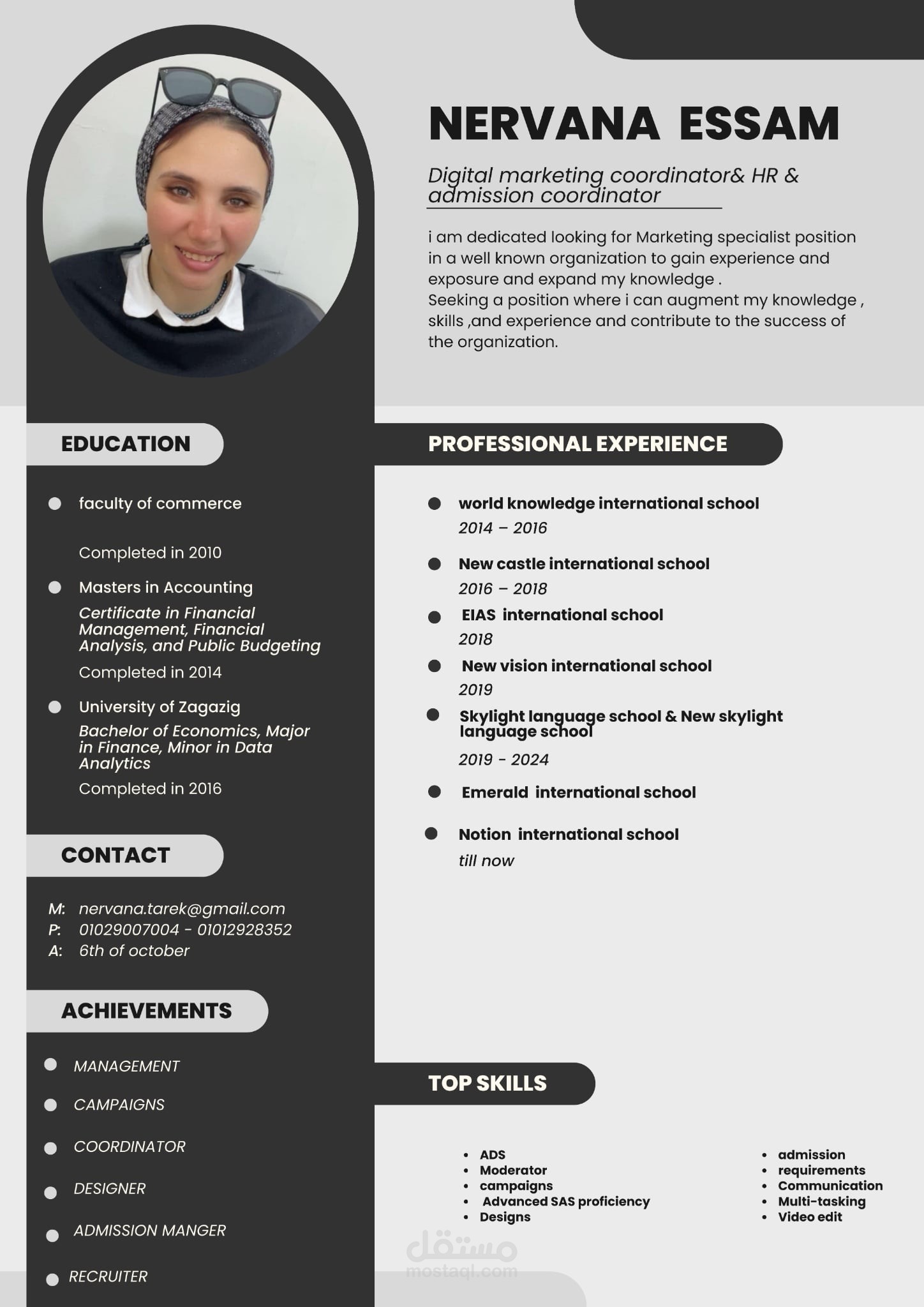 Media buyer and designer