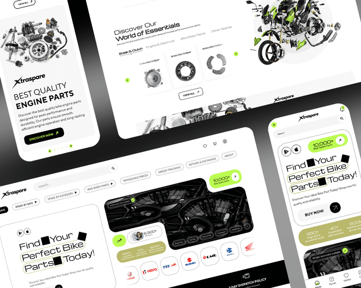 Bike Part online store