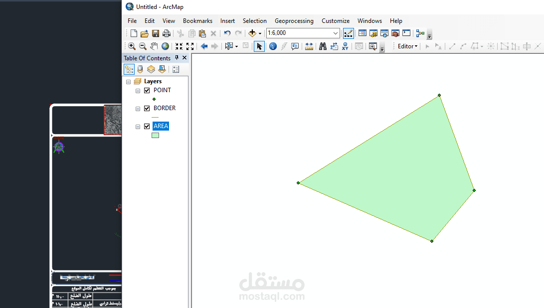 AutoCAD to shapefile / اوتوكاد الى شيب فايل