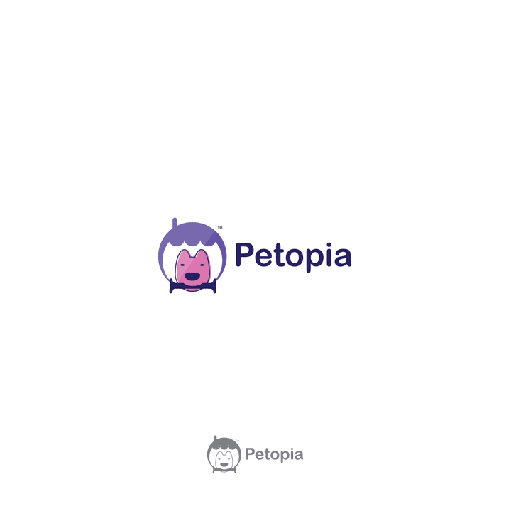 شعار "Petopia"