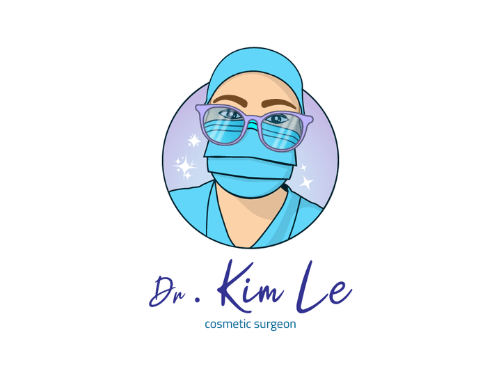 تصميم شعار لعيادة دكتورة جراحات تجميلية Dr. Kim Lee