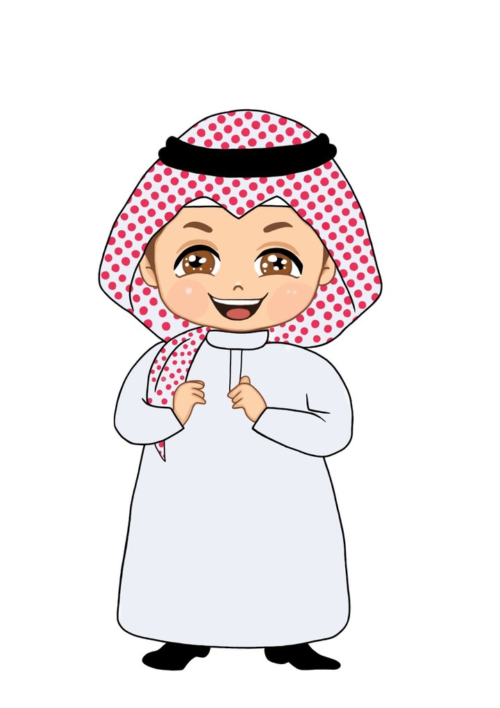 رسم شخصية عربية