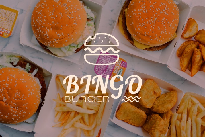 لوجو و هوية لمطعم بنجو برجل Bingo Burger