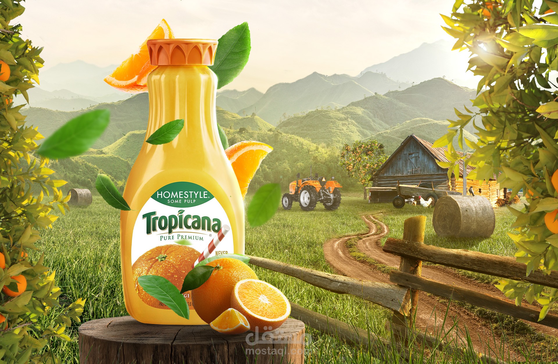 Tropicana - social media design