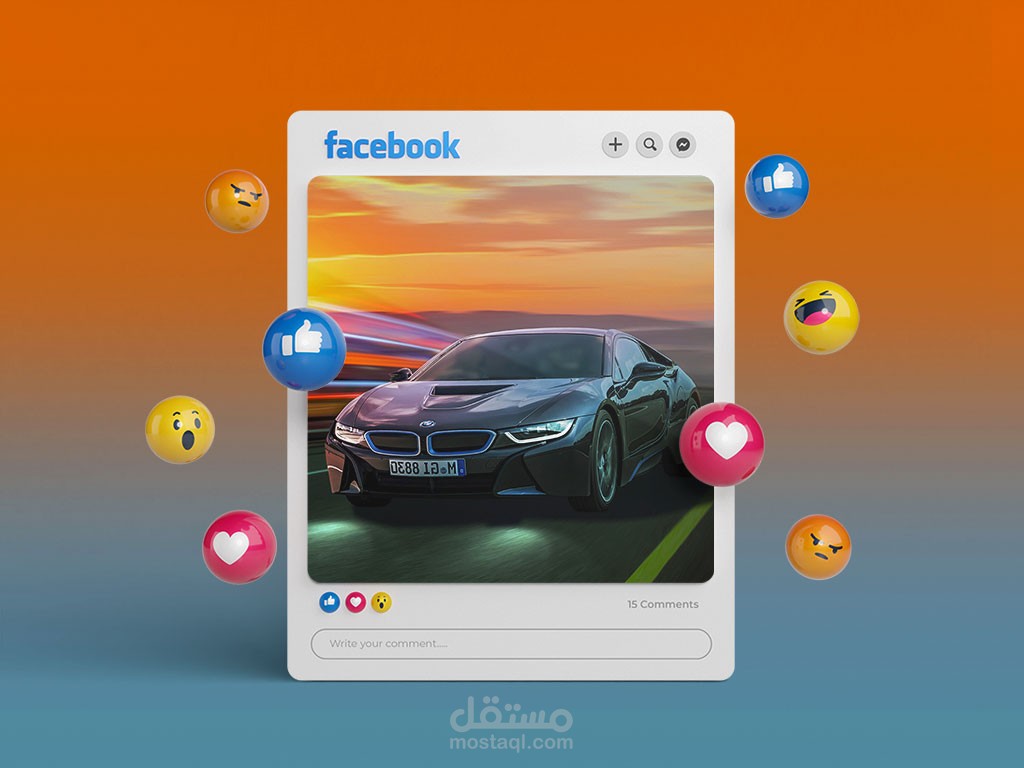 BMW - social media design