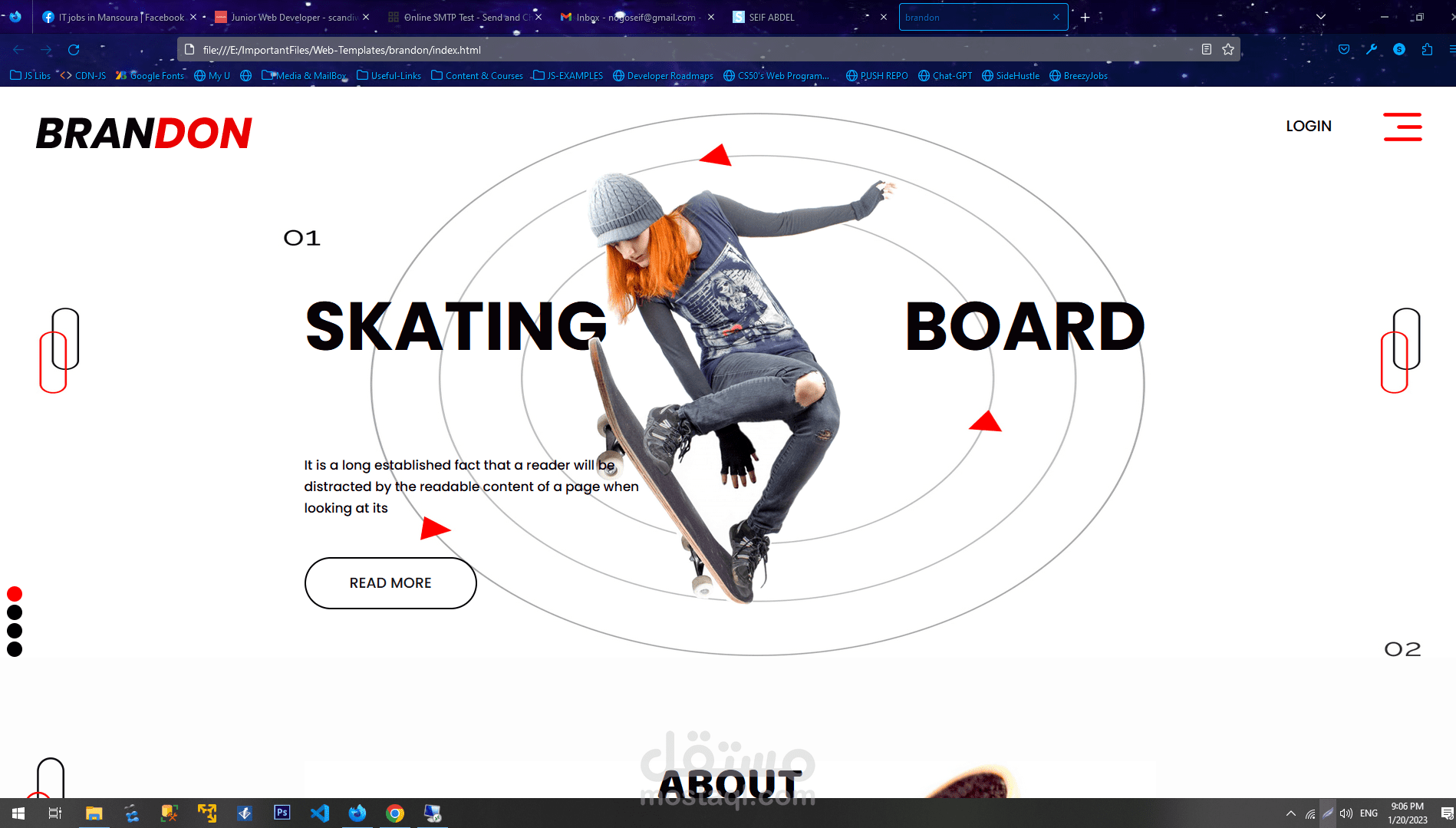 BRANDON _ SKATING WEBSITE