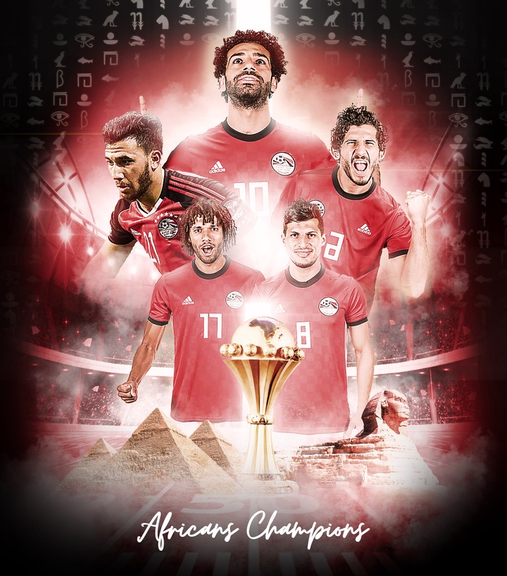 تصميم غير رسمي لمنتخب مصر