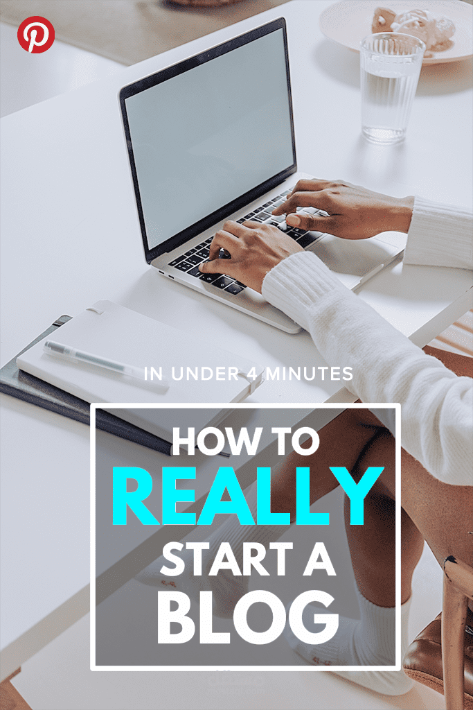 تصميم بنترست كيف تبدأ التدوين How to start a blog