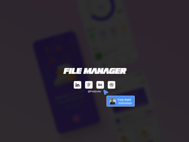 File Manager - UI Shot