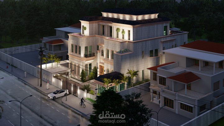 new classic villa in Amman