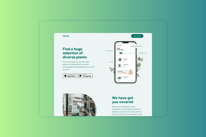 Landing Page