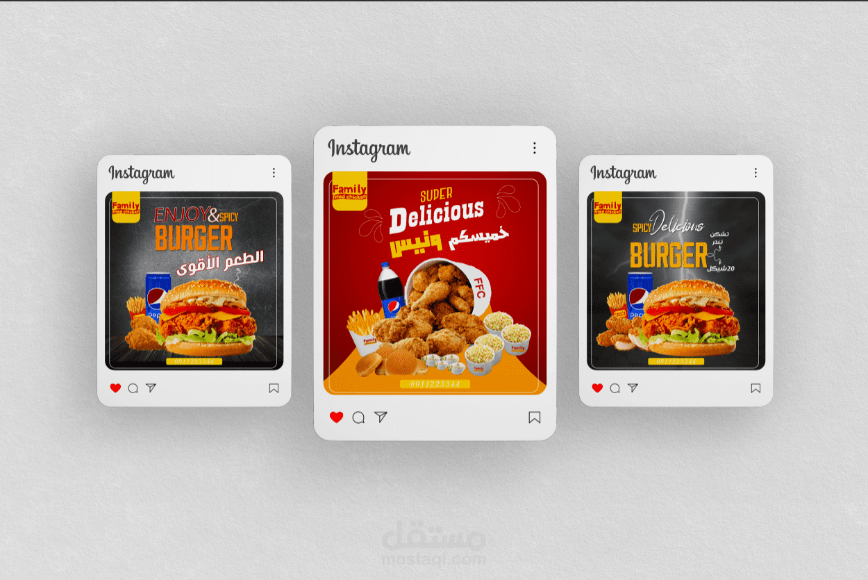 تصاميم سوشيال ميديا Instagram