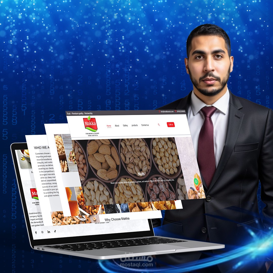 مكانوتس استيراد وتصدير منتجات طبيعية