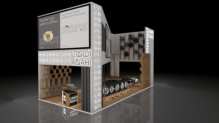 AQAHI Booth ( 72 sq.m )