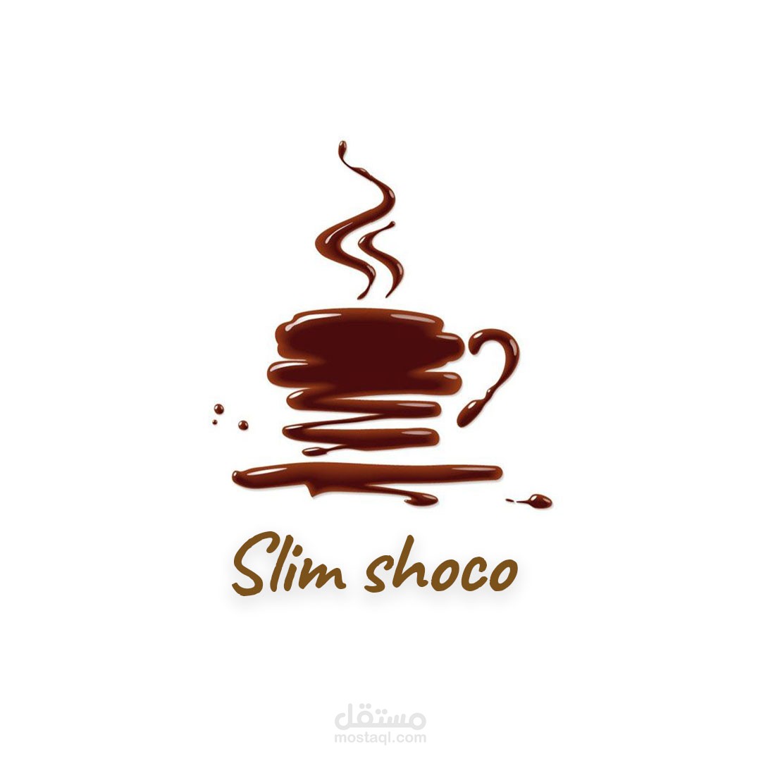 تصميم لوجو باسم slim shoco